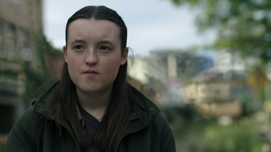 Bella Ramsey dans le rôle d'Ellie dans The Last of Us.