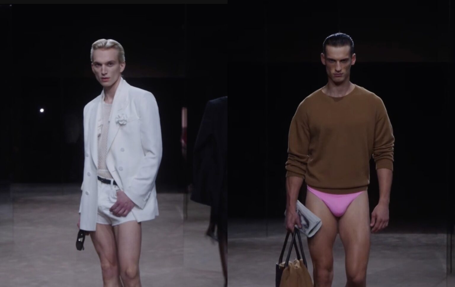La collection printemps 2027 de Tom Ford déclare que les slips étriqués sont tellement tendance Tom Ford