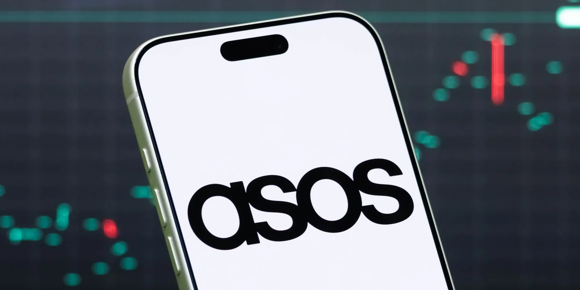 Logo ASOS sur un téléphone