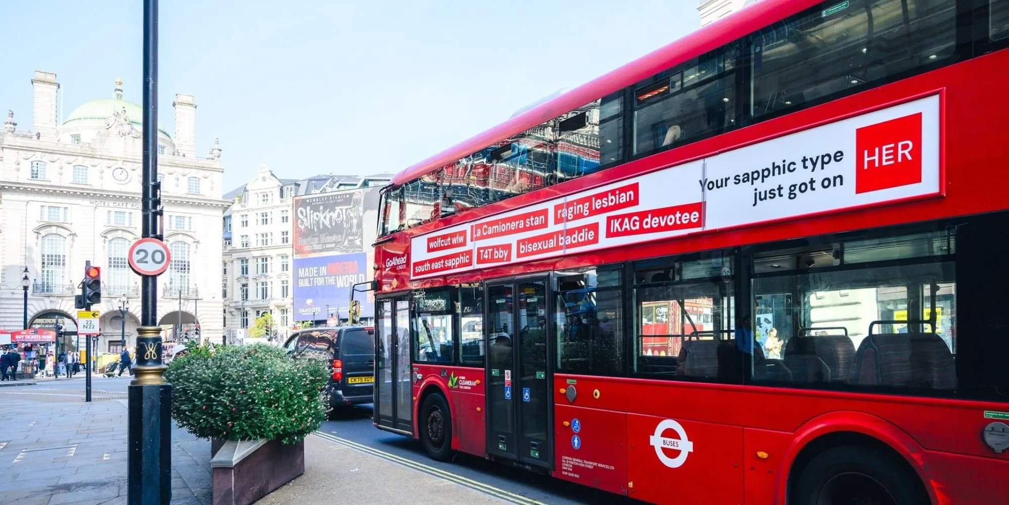 SA campagne de bus TFL