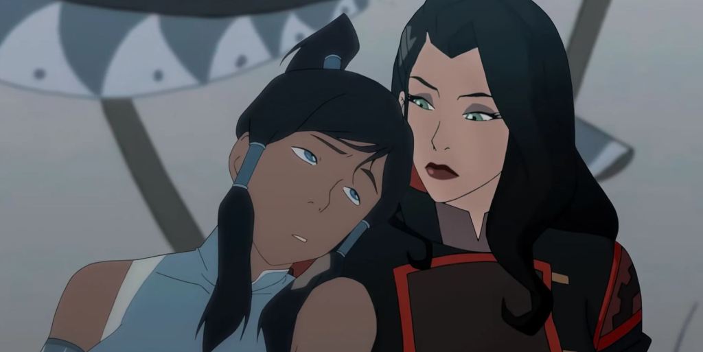 Korra et Asami