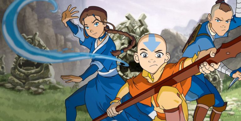 « Avatar : le dernier maître de l'air a toujours été mon espace sûr – maintenant je comprends pourquoi » Katara, Aang and Sokka in Avatar: The Last Airbender