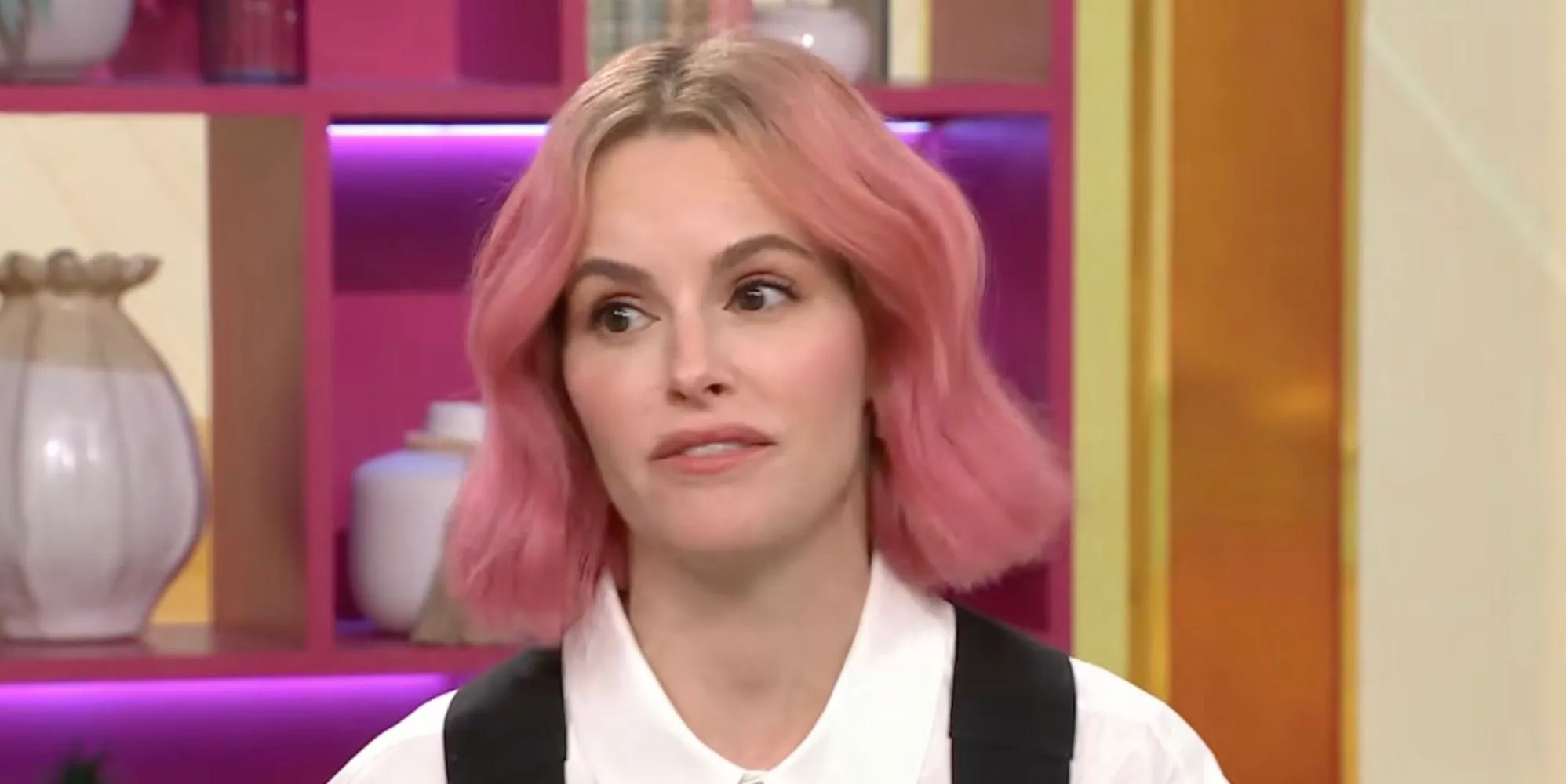 Emily Hampshire sur Lorraine d'ITV