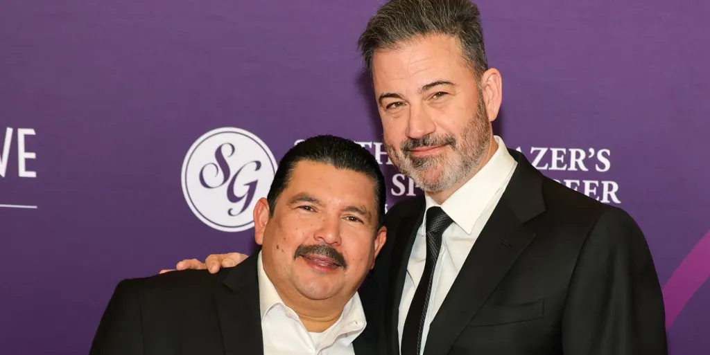 Guillermo Rodriguez et Jimmy Kimmel