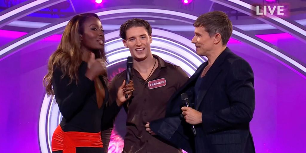 Frankie avec Big Brother accueille AJ Odudu et Will Best