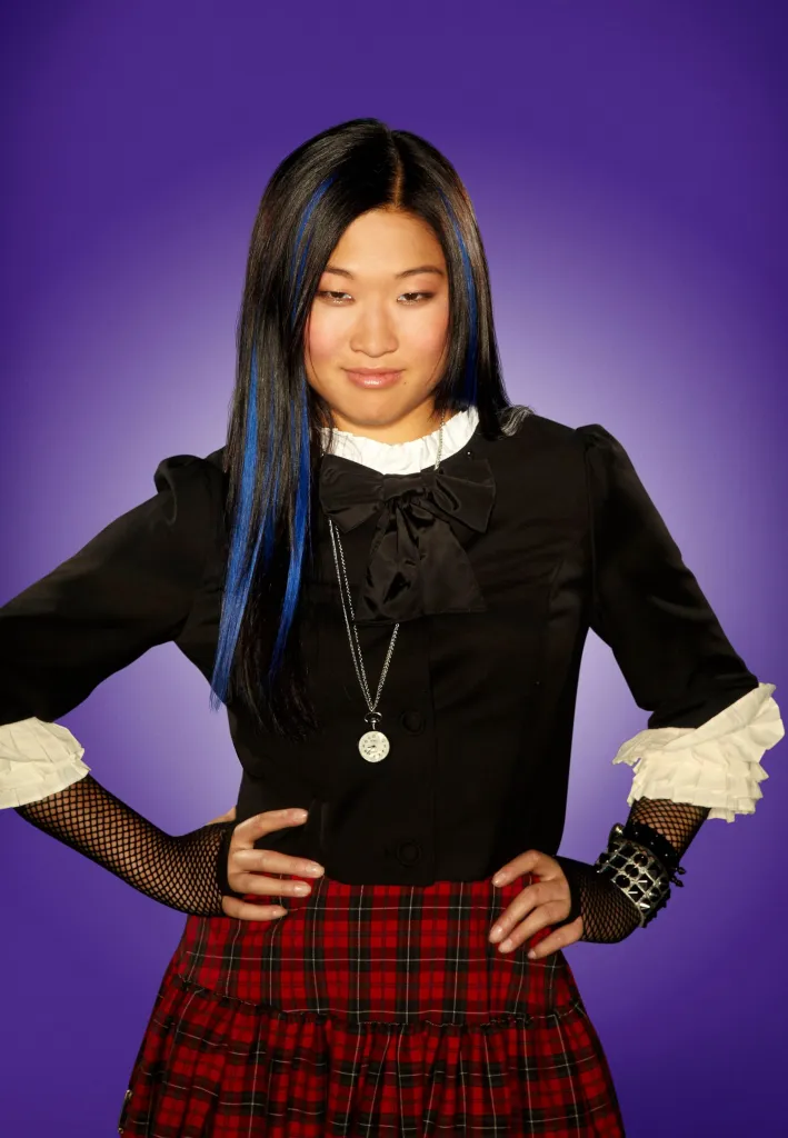 Jenna Ushkowitz dans le rôle de Tina Cohen-Chang dans Glee