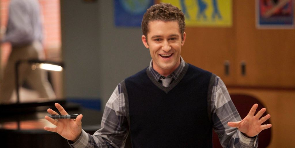 Matthew Morrison dans le rôle de Will Schuester dans Glee