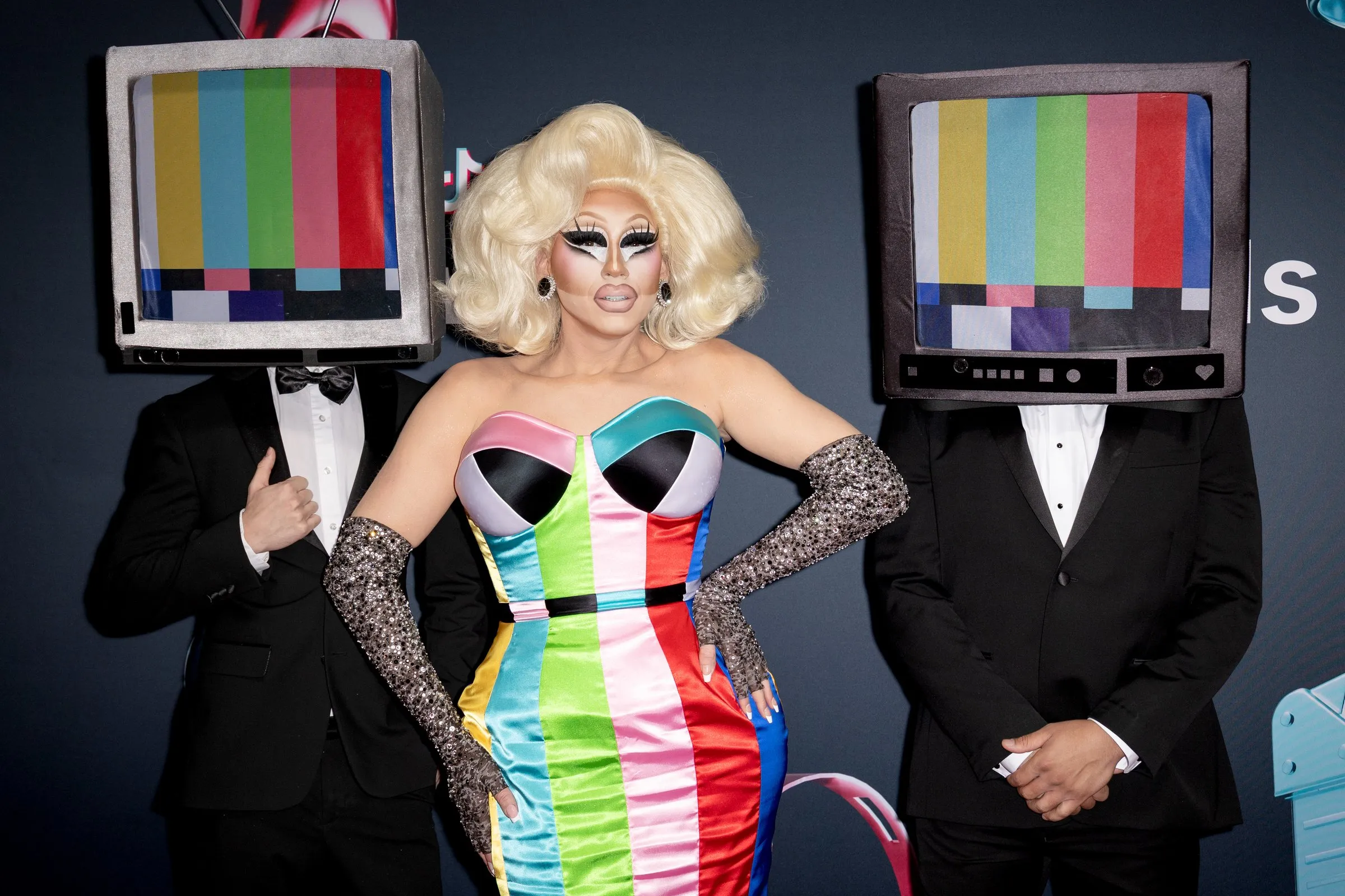 Hollywood, CA - 18 décembre : Trixie Mattel arrive aux TikTok Awards 2025 au Hollywood Palladium le jeudi 18 décembre 2025 à Hollywood, Californie. (Eric Thayer/Los Angeles Times via Getty Ima